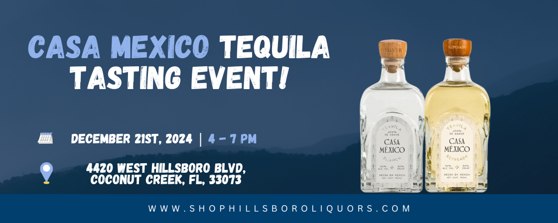 Casa Mexico Tequila Tasting
