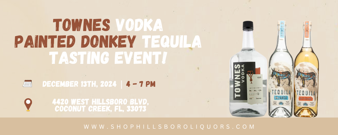 Townes Vodka & Painted Donkey Tequila Tasting